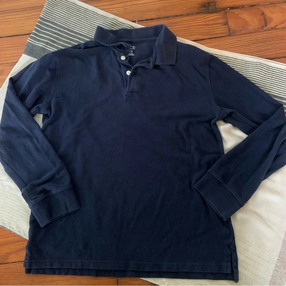 Children’s Place Long Sleeve Polos Lot of Three XXL 16